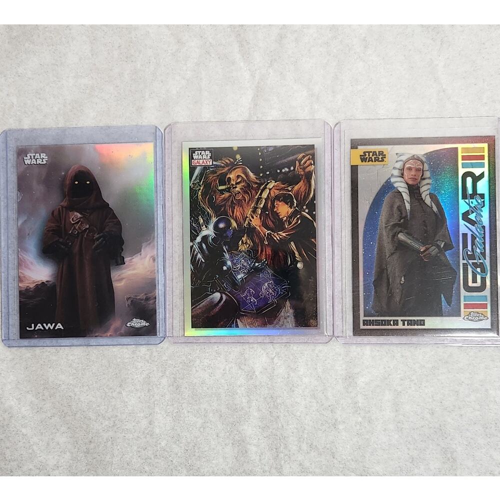 Topps Star Wars TCG Chrome Refractors And Gear Galactic Trading Cards 2025 NM